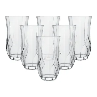 Ópera Nadir Figueiredo - Conjunto 6 Copos Longos 360ml - Transparente