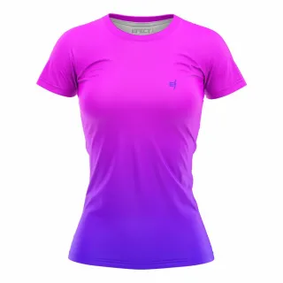 Camiseta Dry Fit Feminina para Academia - Kit com 2 Blusas - Sky - Cinza Preto
