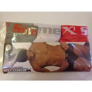 Atacado Revenda Cueca Slip Nacional 100% Algodão Kit 03 06 09 12 Zorba Tradicional - 09 CUECAS