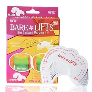 Bare Lifts - Sutiã Adesivo Invisível 10 Adesivos 5 Pares - 1 Kit（10 Adesivos）