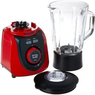 Barato Liquidificador Mallory Optima Glass Vermelho - Preto