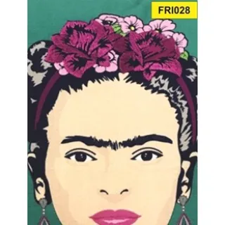 Placa 21 a 40 Frida Kahlo Decorativa - FRI30