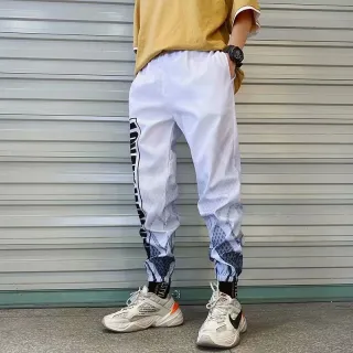 Calças Masculinas Streetwear Cargo Hip Hop Joggers - K2