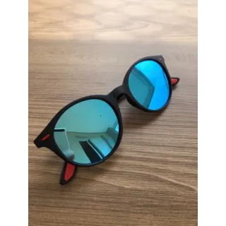 Óculos de Sol Redondo Masculino Espanha em Acetato - Proteção UV/400 - Marrom