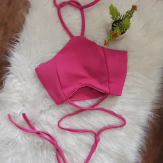 Moda Blogueira: Cropped Com Bojo e Amarrações - Verao 2023 - azul ilhas gregas