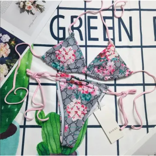 Maiô Biquíni Multicolorido com Bojo Feminino