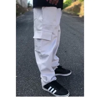 Promoção - Calça Sarja Jogger Masculina Cargo - KAKI