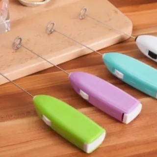 Liquidificador Elétrico Mini Egg Mixer de Aço Inoxidável - Único
