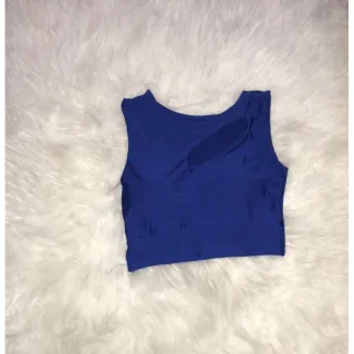 Super lançamento Cropeed Bebeca com Detalhe Transversal e Bojo - Verde