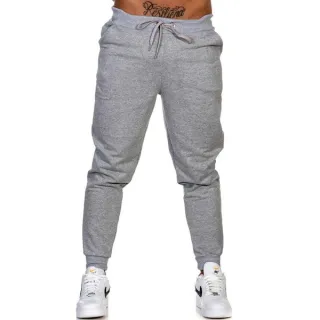 Moletom Hiphop Esportiva Amarrar Folgada Feminina Masculina - CALÇA MOLETOM MASC PRETA