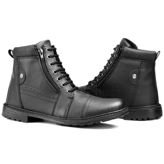 Lançamento Calçados SF: Bota Coturno Casual - Preto