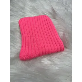 Moda feminina tricot fashion, regata canelado verão tricô - Laranja neon