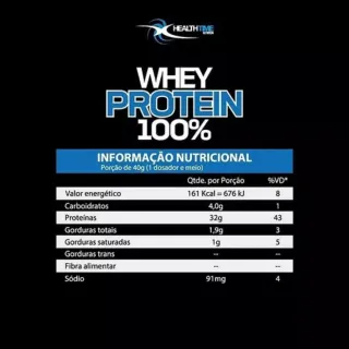 Força e músculos: Whey Protein Concentrado 900g 100% Proteína Isolada - Chocolate