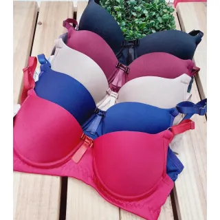 Kit c/3 Sutiãs Básicos de Microfibra - Lingerie Reforçada - P - Veste 38