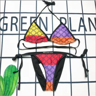 Maiô Biquíni Multicolorido com Bojo Feminino - biquíni 4