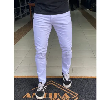 Envio imediato! Calça branca de trabalho da linha premium direto da fábrica - Branca