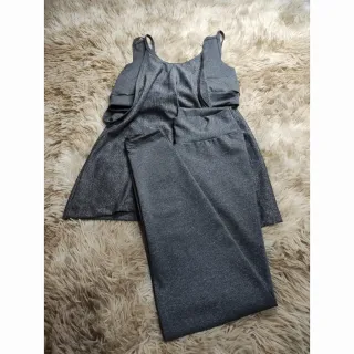 Moda Fitness Feminina Conjunto Trio Calça E Top + Blusa Embutida - 11