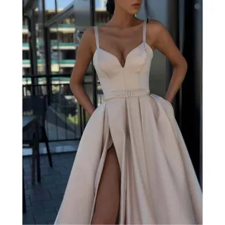 Alta Qualidade Vestido Feminino Festa - Desconto Online - Preto Preto