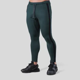 Calças Jogger Skinny Masculina Fitness Roupa Esportiva Fato De Treino Casual JP & UK - Verde