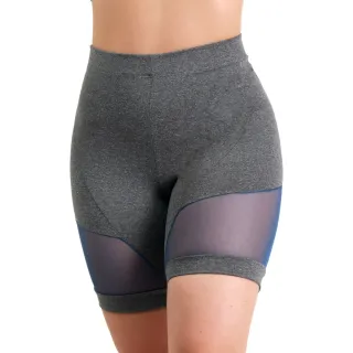 Academia Fitness Bermuda Tule Detalhe 10871 - Marrom