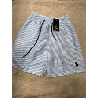 Bermuda Masculina Moda Praia Listrada Tactel Raul 3 - VERDE BEBÊ