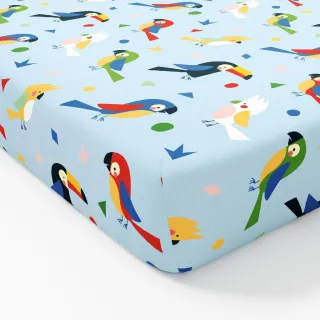 Lençol Estampado Solteiro Avulso C/ Elástico - Várias Estampas - Único