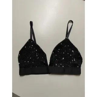 Top Cropped Feminino Paetê Brilho Tendência Blogueirinha 2022