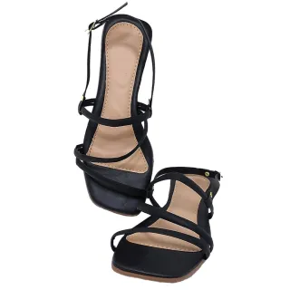 Rasteira Feminina Tiras Coloridas - Lançamento Verão Moda Blogueirinha - Azul Céu