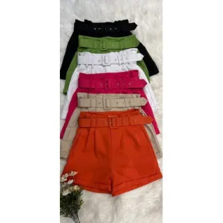 Calça de alfaiataria Zara com cinto em tecido de luxo resistente a encolhimento - Pink