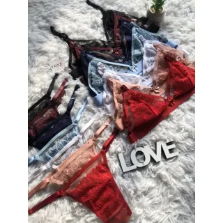 Lingerie Transparente com Tule sem Bojo - Conjunto - Branco