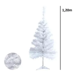Pinheiro Nevada Branco Natal Árvore 180cm - Vários Tamanhos e Cores - 150cm NV
