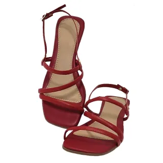 Rasteira Feminina Tiras Coloridas - Lançamento Verão Moda Blogueirinha - Azul Céu