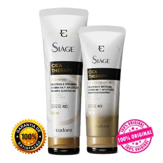 Shampoo + Condicionador Siàge (Cica Therapy, Nutri Ouro, Acelera o Crescimento e mais) - Raryel - Nutri Óleos Poderosos