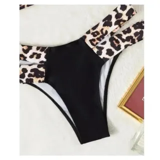 Promoção Biquini Neon Super Luxo com Bojo - Moda Praia Roupas Femininas - tamanho unico onça