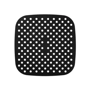 Protetor Universal de Silicone para Air Fryer - Redondo/Quadrado - REDONDO VERMELHO