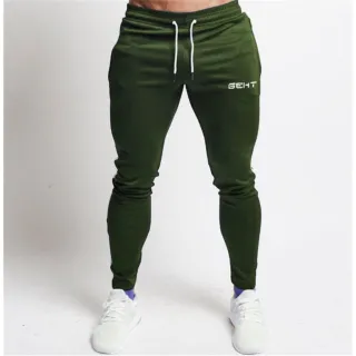 Personalizada Masculina Calça Moletom Para Academia e Treino Com Bolso - Cinza Escuro