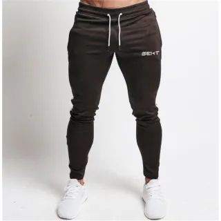 Personalizada Masculina Calça Moletom Para Academia e Treino Com Bolso - Cinza Escuro
