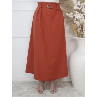 Cinto saia feminina social longa - Azul Marinho