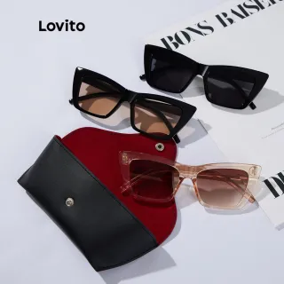 Óculos Liso Sol Casual Aro Completo com Caixa de Óculos L34AD061 (Marrom) - Marrom