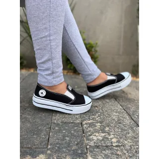 Lançamento feminino: Tênis Plataforma IAT All Star, moda atual