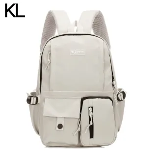 Versão Coreana/Japonesa Mochila Impermeável Antifurto Grande - Azul ❄️