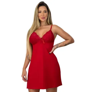 Atacado Verão Brasil Renda Feminino Camisola Kit 2 - KIT2-M