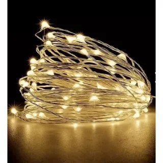 Enfeite de Natal com Tela Aramada Colorida e Mini Prendedores - Memory Board + LED - Somente o LED