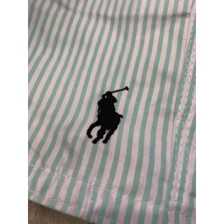 Bermuda Masculina Moda Praia Listrada Tactel Raul 3 - VERDE BEBÊ