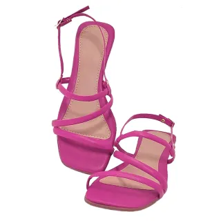 Rasteira Feminina Tiras Coloridas - Lançamento Verão Moda Blogueirinha - Azul Céu