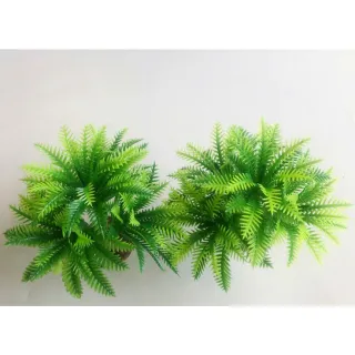 Pacote favorável de grama artificial para aquário - Verde -LL4712