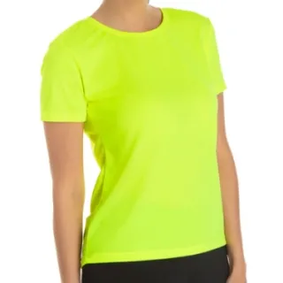 Camiseta Feminina Viscolycra Premium Manga Curta - Alta Qualidade - Azul Claro