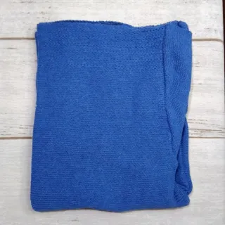 Tricô Manga Curta Blusa C/Elastano - Roxa