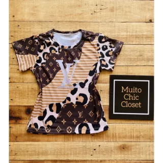 Inspiração marcas famosas - Camiseta T-shirt Baby e infantil - Modelo 1