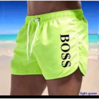 Short para praia, piscina, treino, corrida e academia - Preto